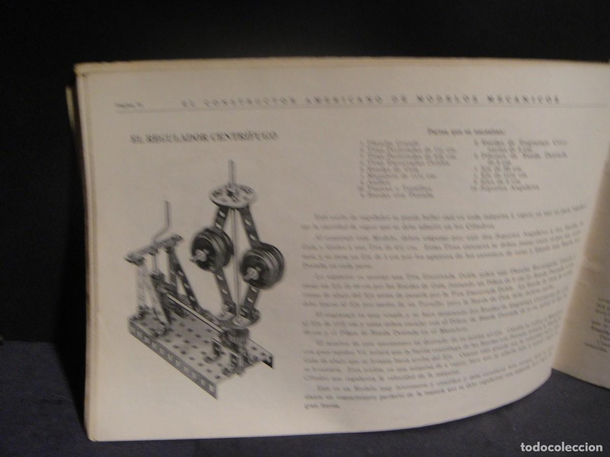 Juegos construcci&oacute;n - Meccano: manual de instrucciones - el constructor americano de modelos mecanicos - Foto 6