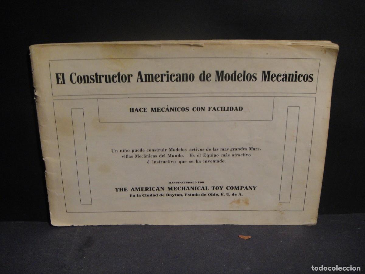 Juegos construcci&oacute;n - Meccano: manual de instrucciones - el constructor americano de modelos mecanicos - Foto 8