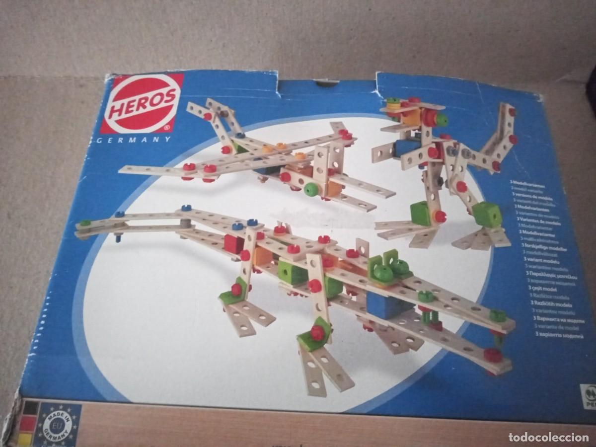 Juegos construcci&oacute;n - Meccano: CONSTRUCTOR. HEROS GERMANY ANTIGUO - Foto 17