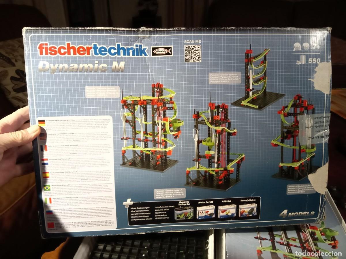 Juegos construcci&oacute;n - Meccano: Fischer Technik DINAMIC M - 4 MODELS - 550 PIEZAS - LIBRO DE INSTRUCCIONES - Foto 4