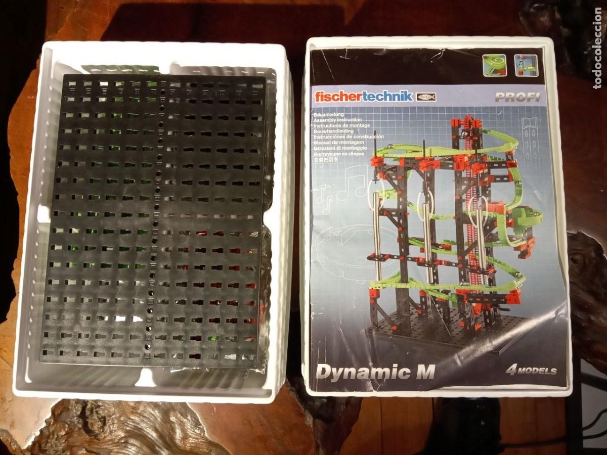 Juegos construcci&oacute;n - Meccano: Fischer Technik DINAMIC M - 4 MODELS - 550 PIEZAS - LIBRO DE INSTRUCCIONES - Foto 5