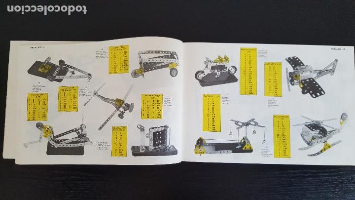 Juegos construcci&oacute;n - Meccano: CATALOGO MECCANO METALING 3 - Foto 2