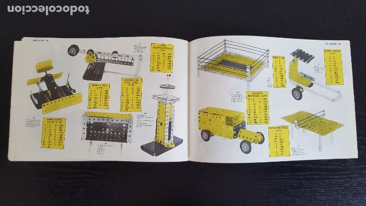 Juegos construcci&oacute;n - Meccano: CATALOGO MECCANO METALING 3 - Foto 3