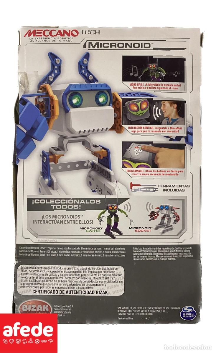 Juegos construcci&oacute;n - Meccano: MICRONOID SOCKET, PROGRAMABLE. MECCANO. - Foto 2