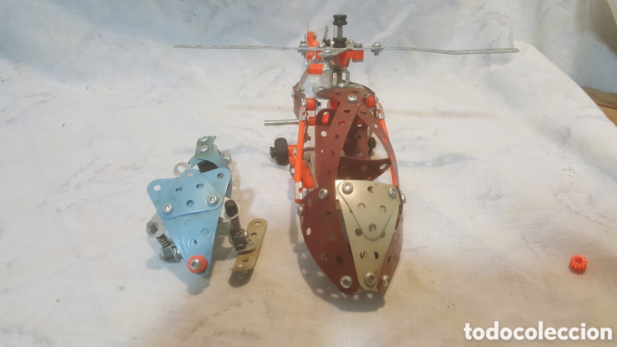 Juegos construcci&oacute;n - Meccano: LOTE MECCANO METAL - Foto 3