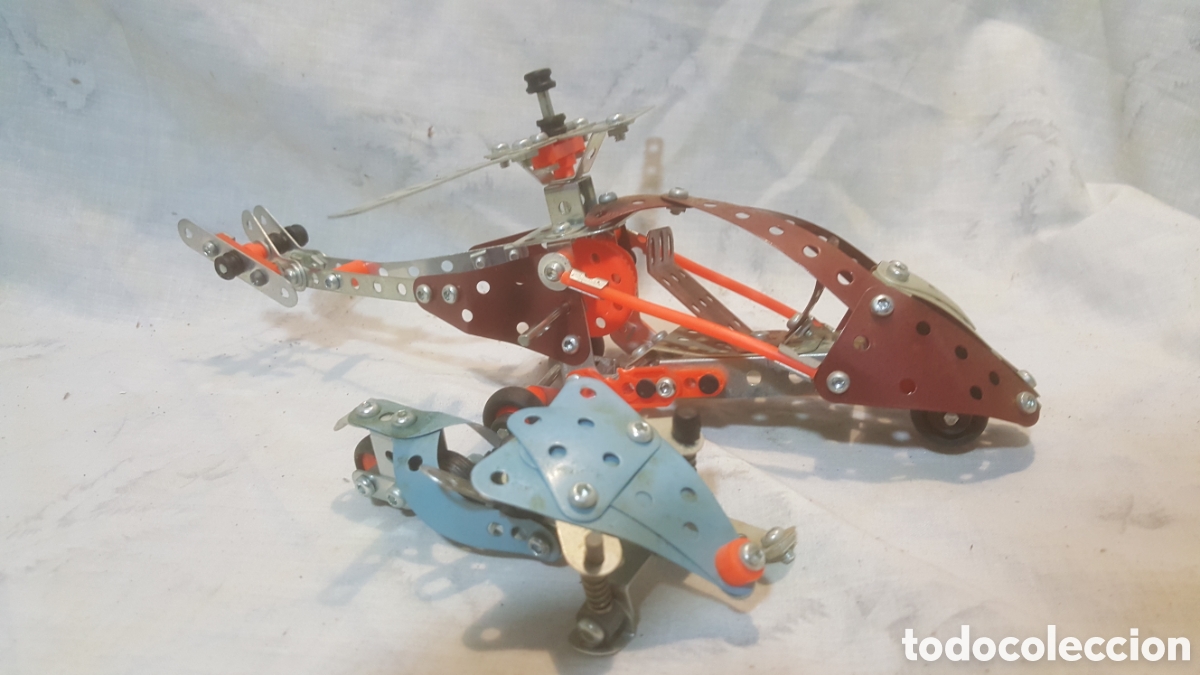 Juegos construcci&oacute;n - Meccano: LOTE MECCANO METAL - Foto 1