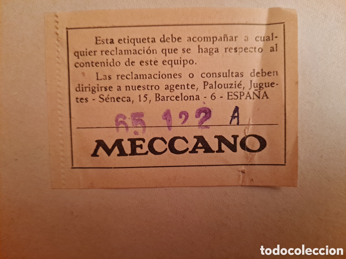Juegos construcci&oacute;n - Meccano: MECCANO 2A , original ingles - Foto 4