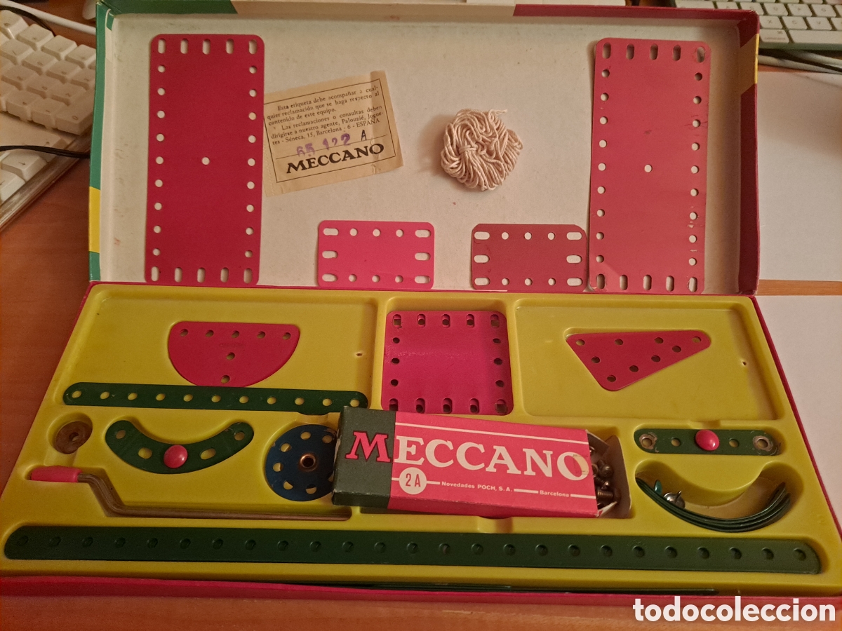 Juegos construcci&oacute;n - Meccano: MECCANO 2A , original ingles - Foto 1
