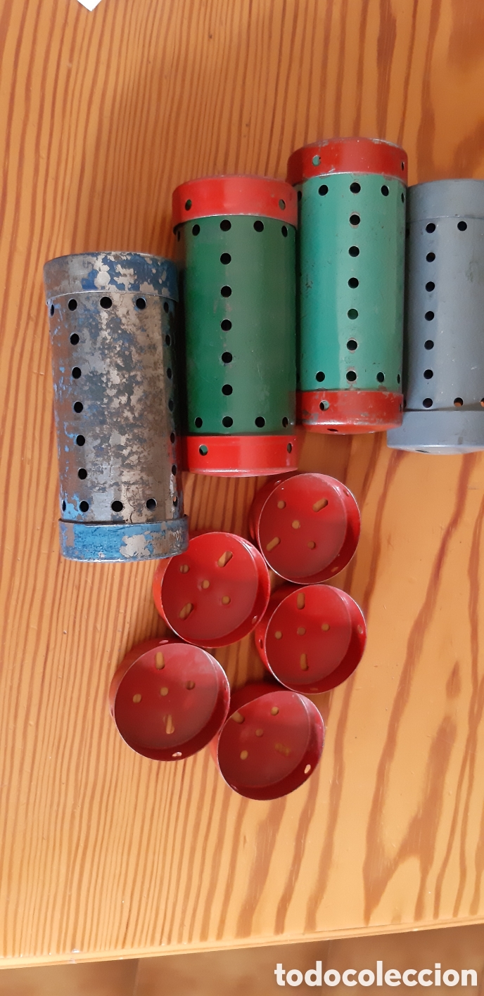 Juegos construcci&oacute;n - Meccano: Meccano 4 calderas y 5 tapas - Foto 1