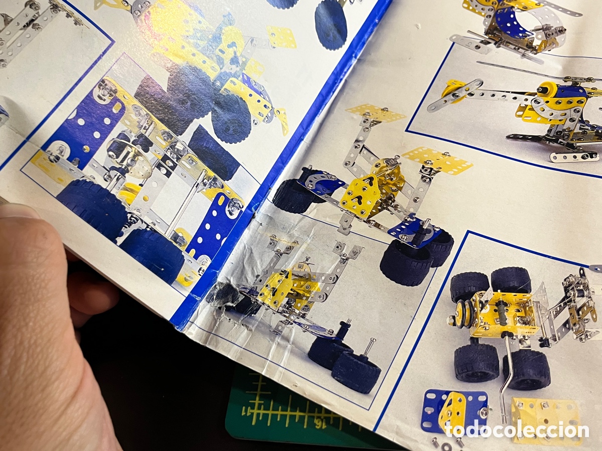 Juegos construcci&oacute;n - Meccano: 2 libros instrucciones Meccano - Foto 2