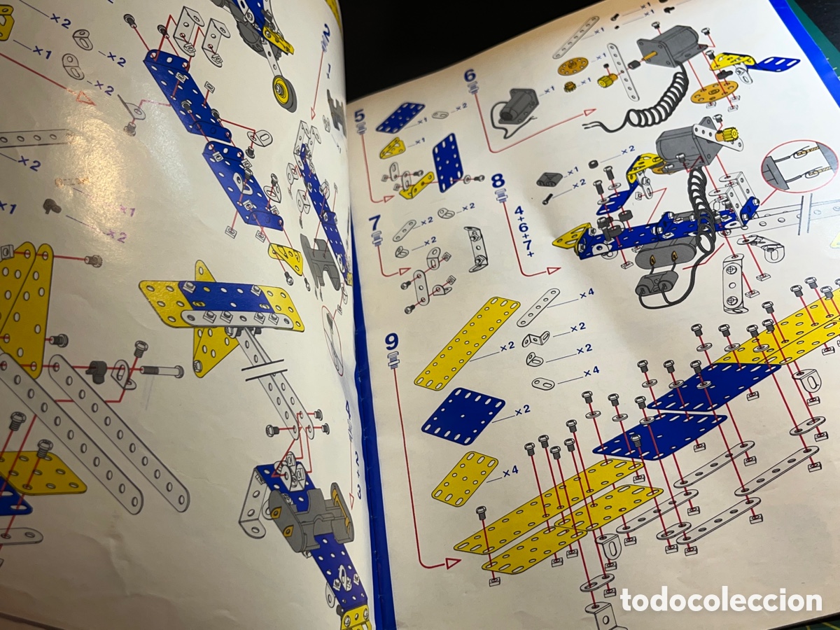 Juegos construcci&oacute;n - Meccano: 2 libros instrucciones Meccano - Foto 4