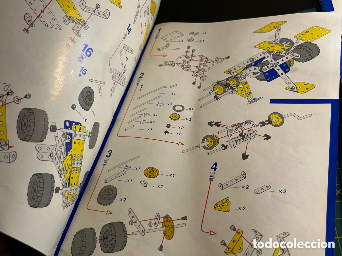 Juegos construcci&oacute;n - Meccano: 2 libros instrucciones Meccano - Foto 5