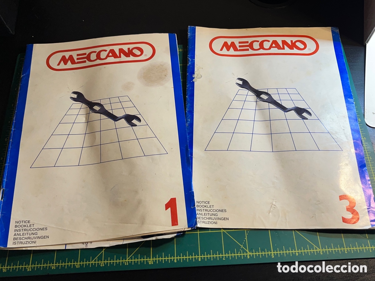 Juegos construcci&oacute;n - Meccano: 2 libros instrucciones Meccano - Foto 1