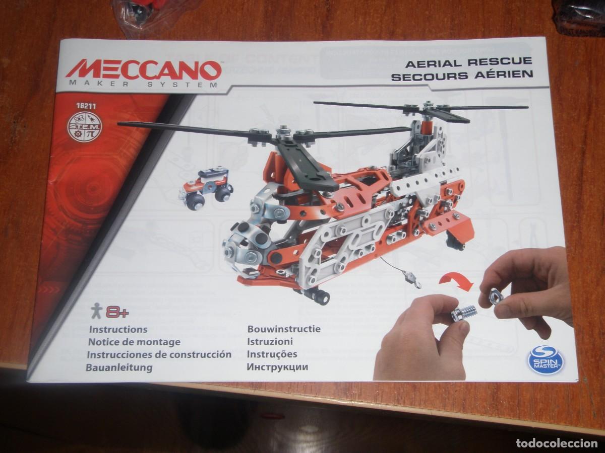 Juegos construcci&oacute;n - Meccano: MECCANO RESCATE AEREO 16211 - Foto 2