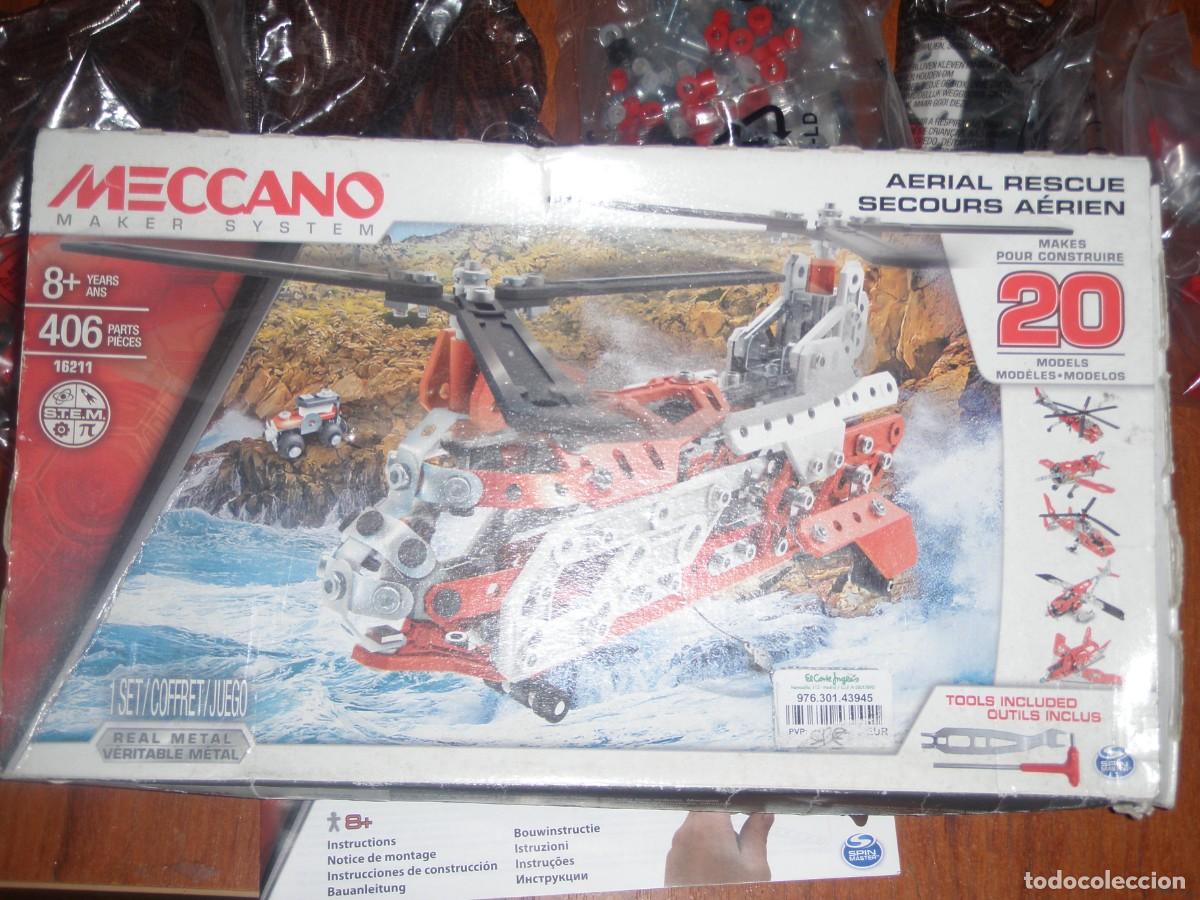 Juegos construcci&oacute;n - Meccano: MECCANO RESCATE AEREO 16211 - Foto 3