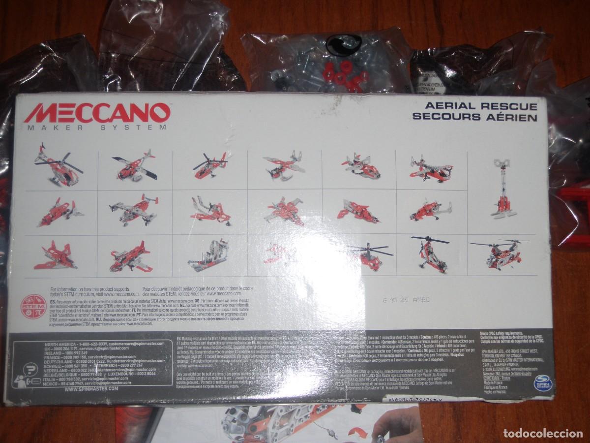 Juegos construcci&oacute;n - Meccano: MECCANO RESCATE AEREO 16211 - Foto 4