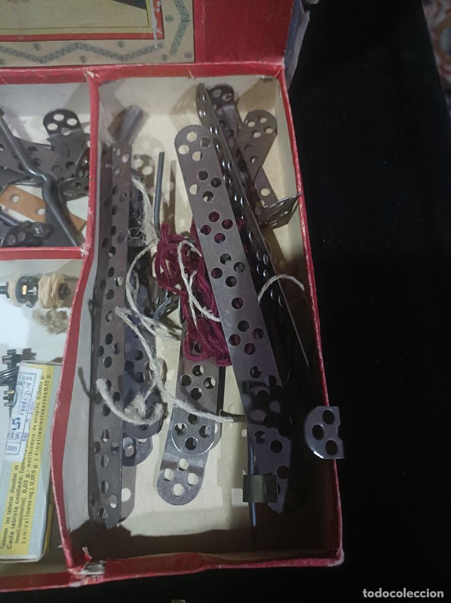 Juegos construcci&oacute;n - Meccano: Antiguo Mecano invicta modelo uno - Foto 4