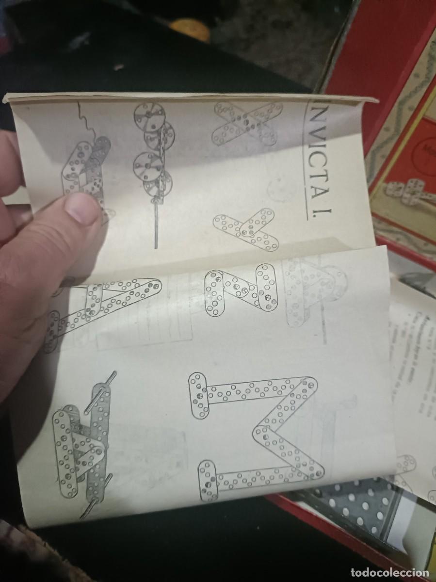 Juegos construcci&oacute;n - Meccano: Antiguo Mecano invicta modelo uno - Foto 7