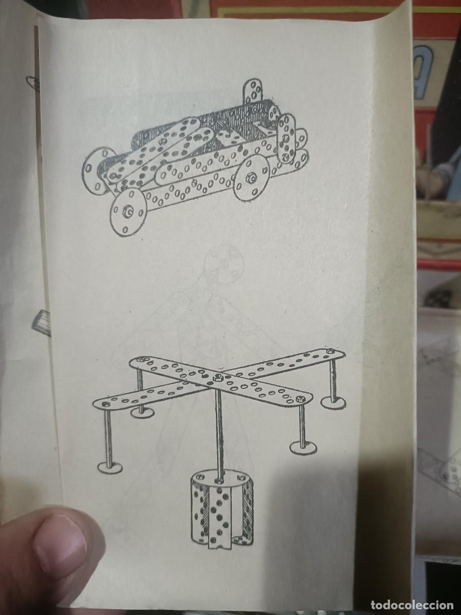 Juegos construcci&oacute;n - Meccano: Antiguo Mecano invicta modelo uno - Foto 8
