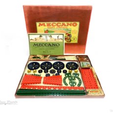 Juegos construcción - Meccano: CAJA MECCANO Nº 2, AÑO 1957.