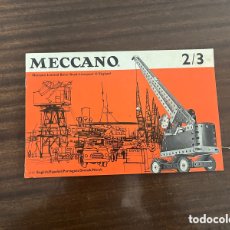 Juegos construcción - Meccano: MANUAL MECCANO 2-3