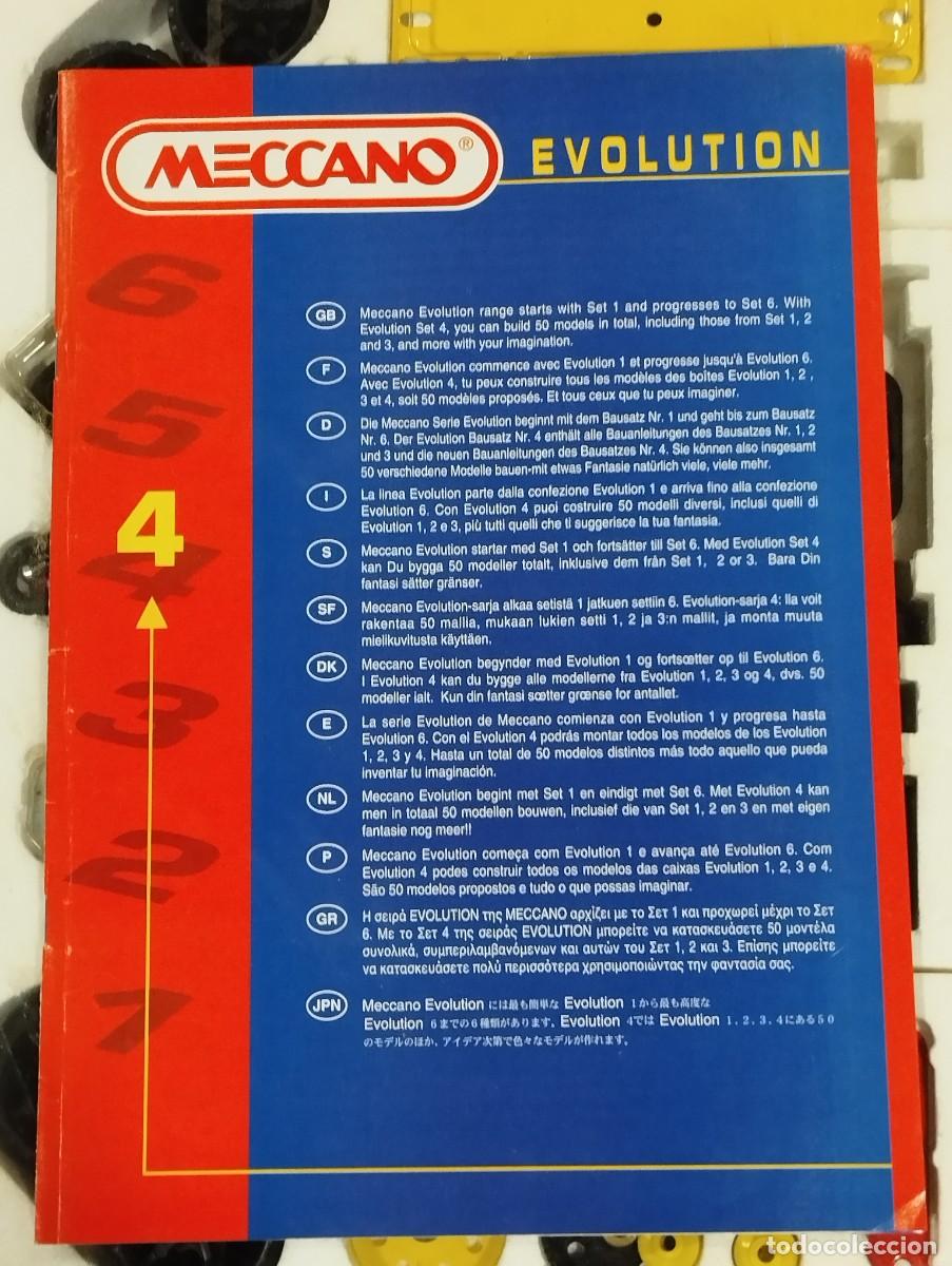 Juegos construcci&oacute;n - Meccano: MECCANO EVOLUTION 4 - COMPLETO. CON MANUAL. - Foto 4