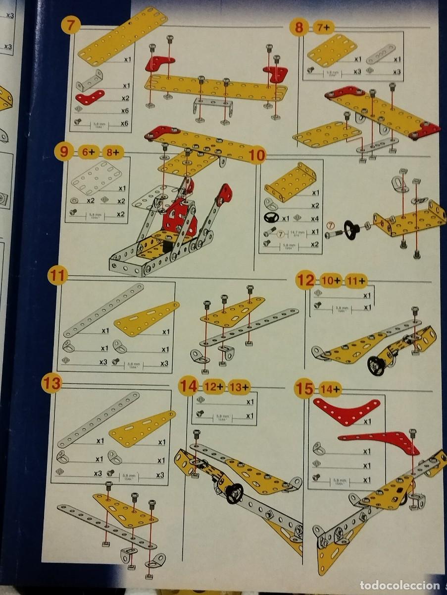 Juegos construcci&oacute;n - Meccano: MECCANO EVOLUTION 4 - COMPLETO. CON MANUAL. - Foto 5