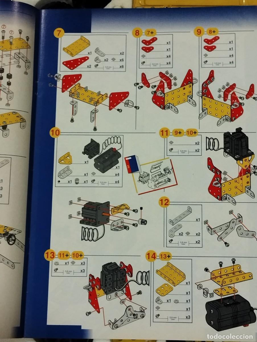Juegos construcci&oacute;n - Meccano: MECCANO EVOLUTION 4 - COMPLETO. CON MANUAL. - Foto 6