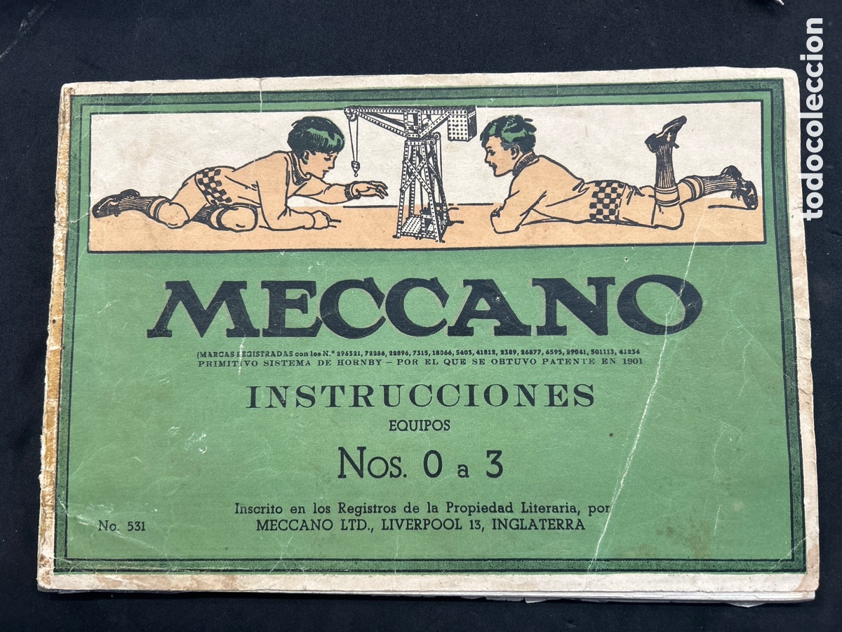 Juegos construcci&oacute;n - Meccano: Cat&aacute;logo Meccano n&uacute;mero de 0 a 3 - Foto 1