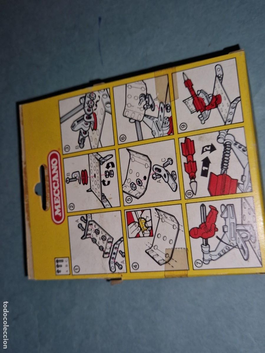 Juegos construcci&oacute;n - Meccano: MECCANO BASE DE MISILES REF.6010 A&Ntilde;O 1981 - Foto 2