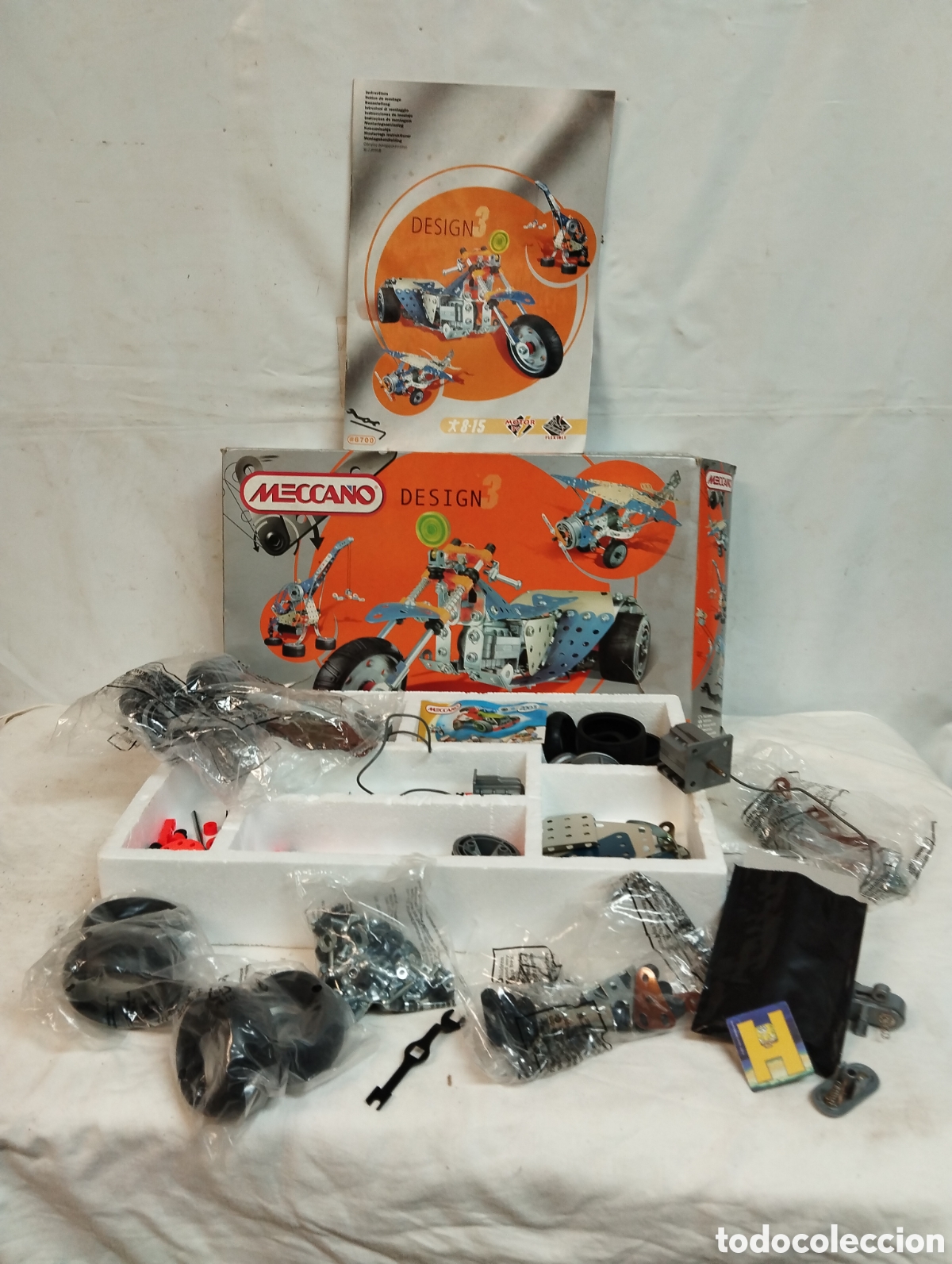 Juegos construcci&oacute;n - Meccano: Lote Meccano desing - Foto 1