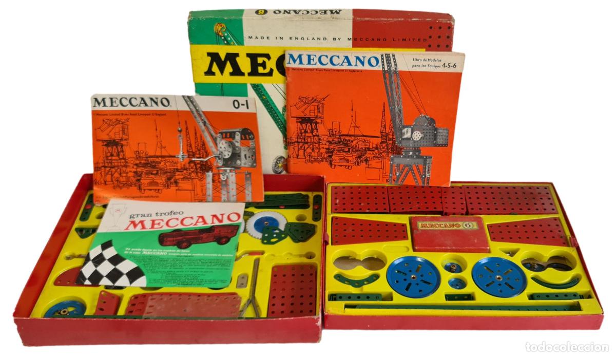 Meccano - Jeu De Construction En Métal, Boîte D'origine, Années 1970