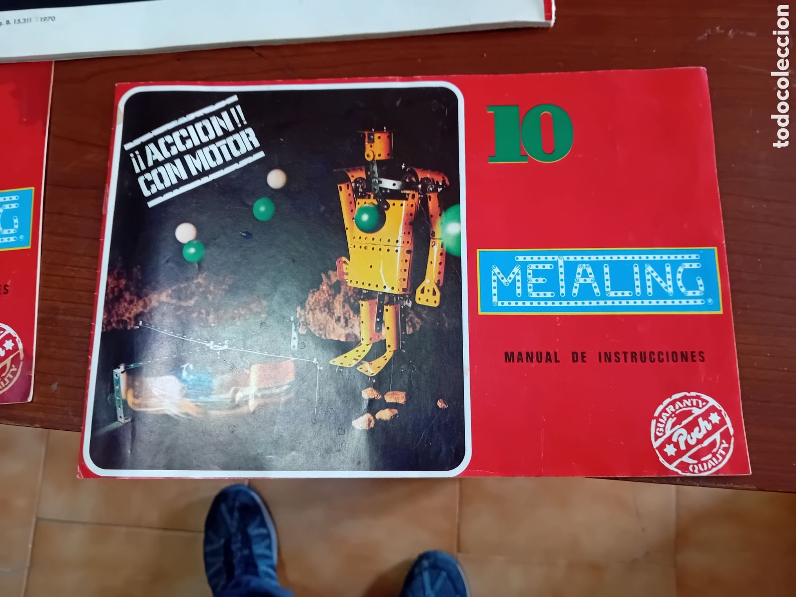 Juegos construcci&oacute;n - Meccano: Lote de 7 catalogos Metaling - Foto 11
