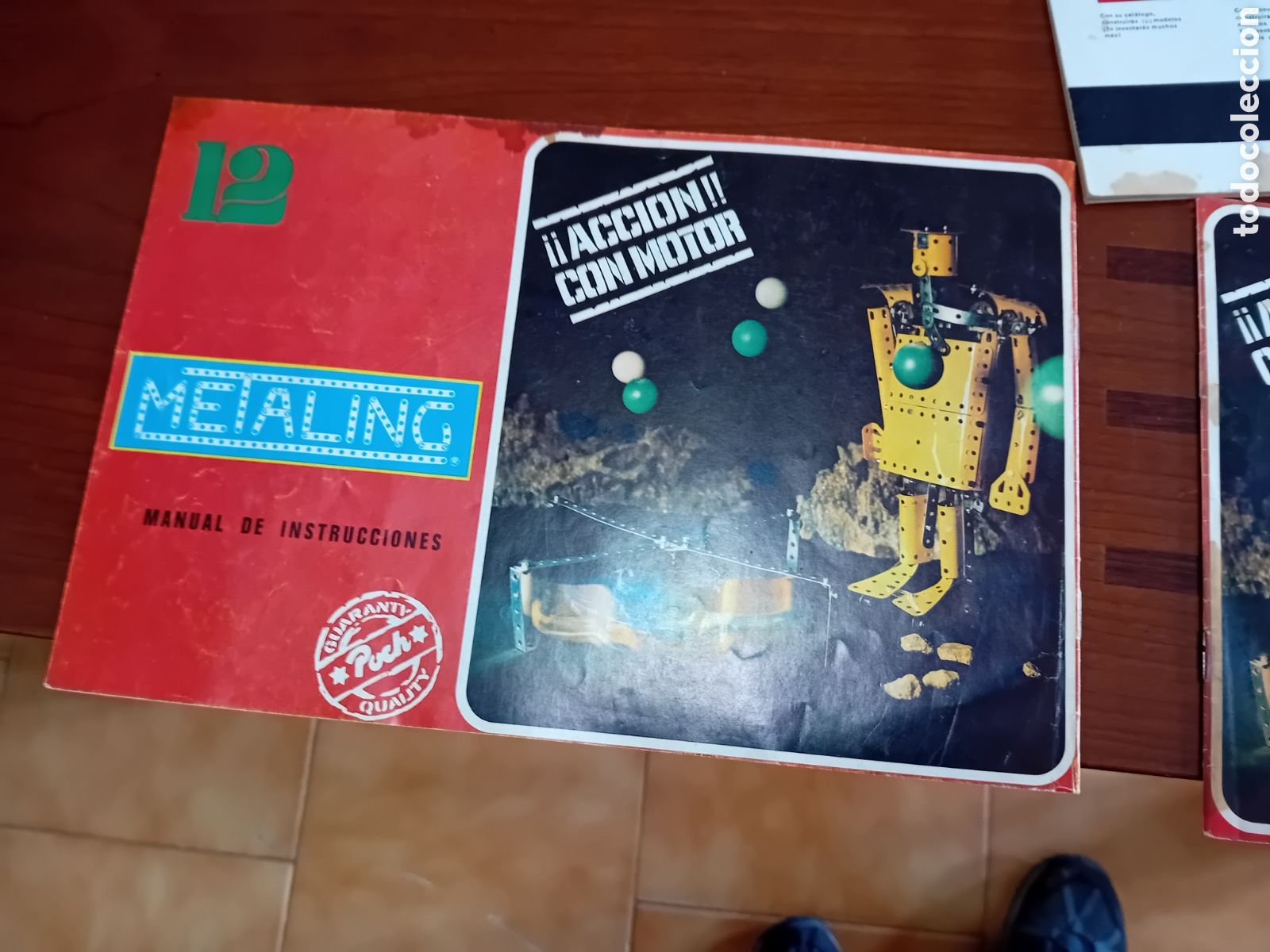 Juegos construcci&oacute;n - Meccano: Lote de 7 catalogos Metaling - Foto 13