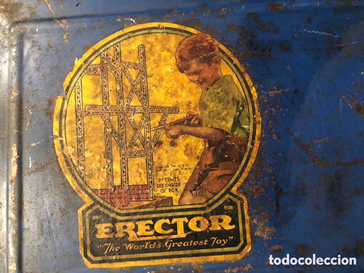 Juegos construcci&oacute;n - Meccano: Antiguo Meccano Gilbert the New Erector - Foto 10