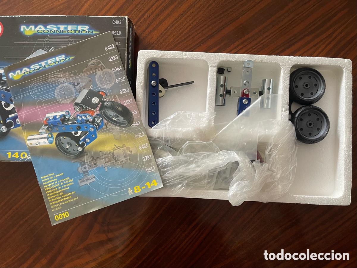 Juegos construcci&oacute;n - Meccano: Meccano master connection 10 moto - Foto 3