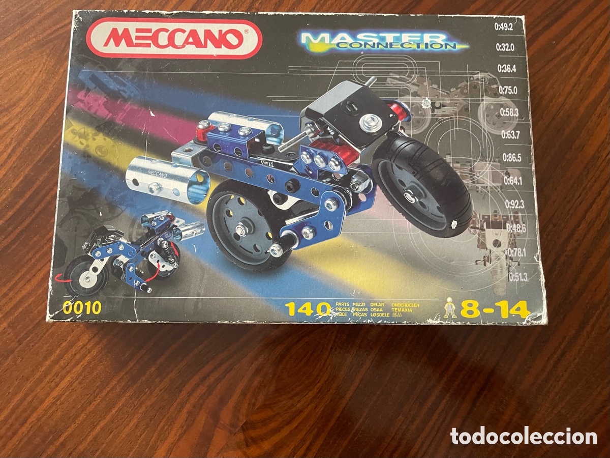Juegos construcci&oacute;n - Meccano: Meccano master connection 10 moto - Foto 1