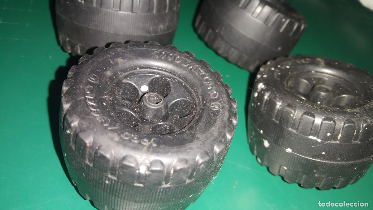 Juegos construcci&oacute;n - Meccano: Meccano. Lote 4 Ruedas - Foto 2