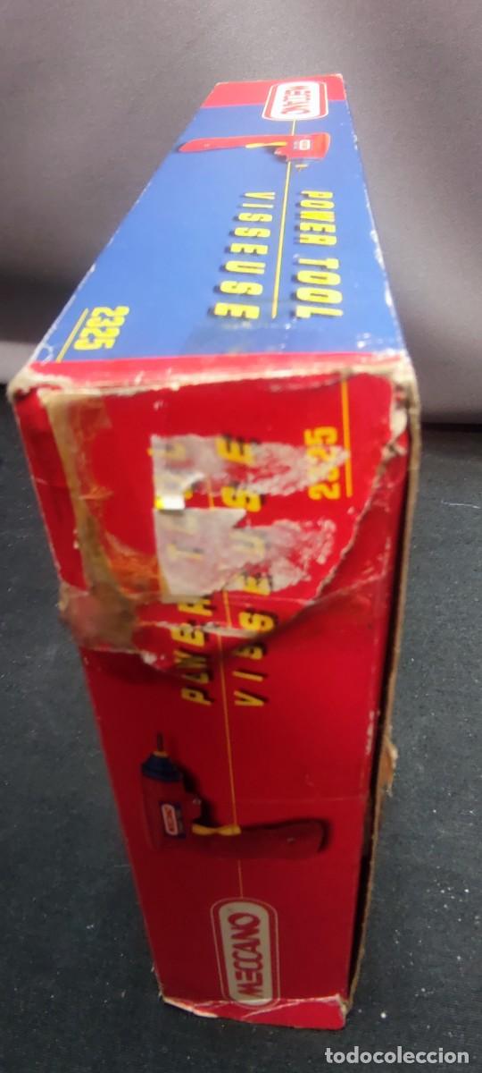 Juegos construcci&oacute;n - Meccano: Taladro de Meccano antiguo - Foto 3