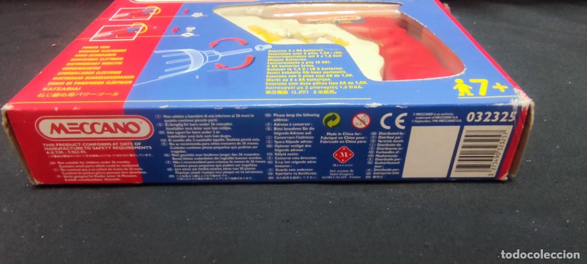 Juegos construcci&oacute;n - Meccano: Taladro de Meccano antiguo - Foto 2