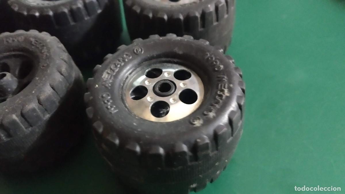 Juegos construcci&oacute;n - Meccano: Meccano. Lote 6 Ruedas - Foto 2