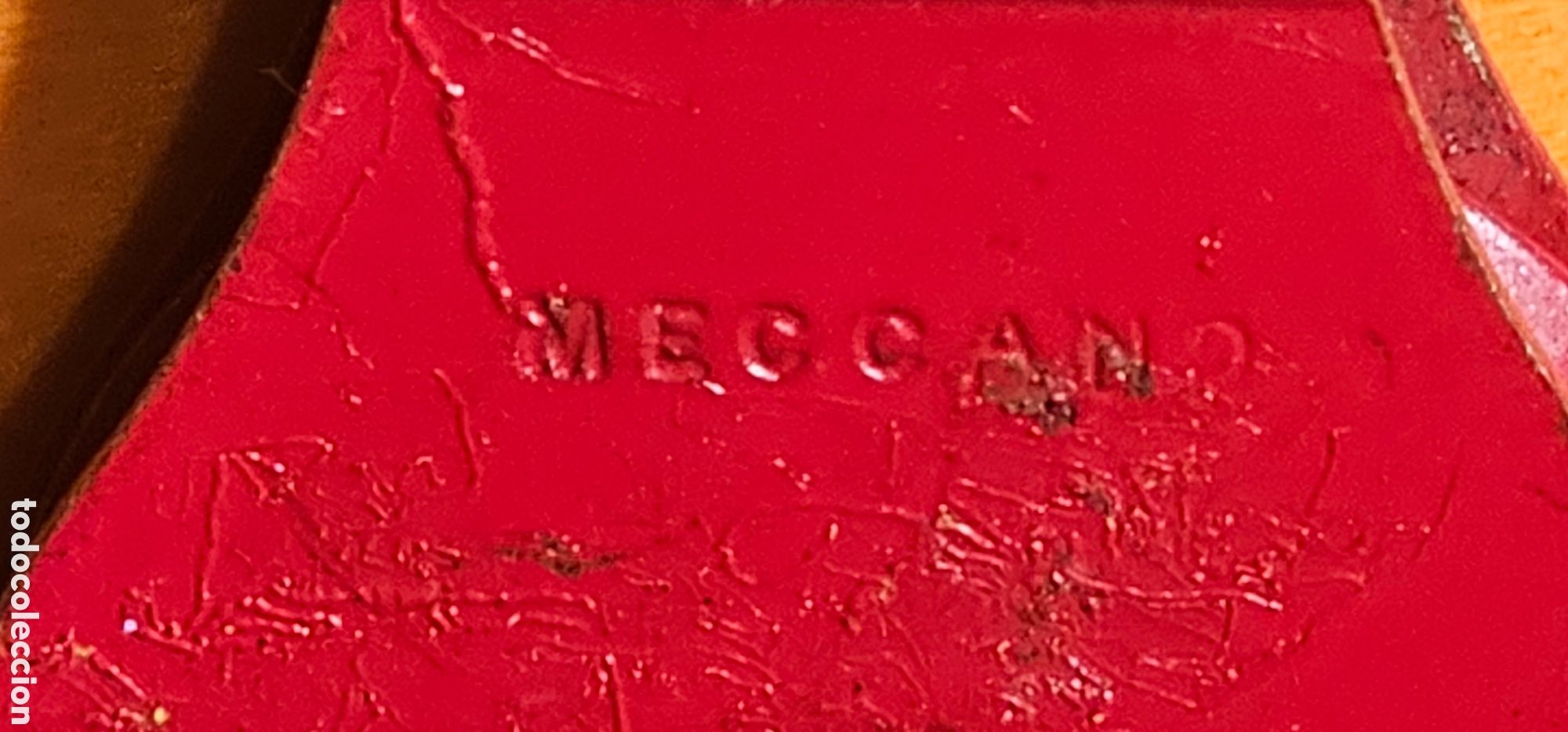 Juegos construcci&oacute;n - Meccano: Polea simple original estampada Meccano. Pieza 151 - Foto 3