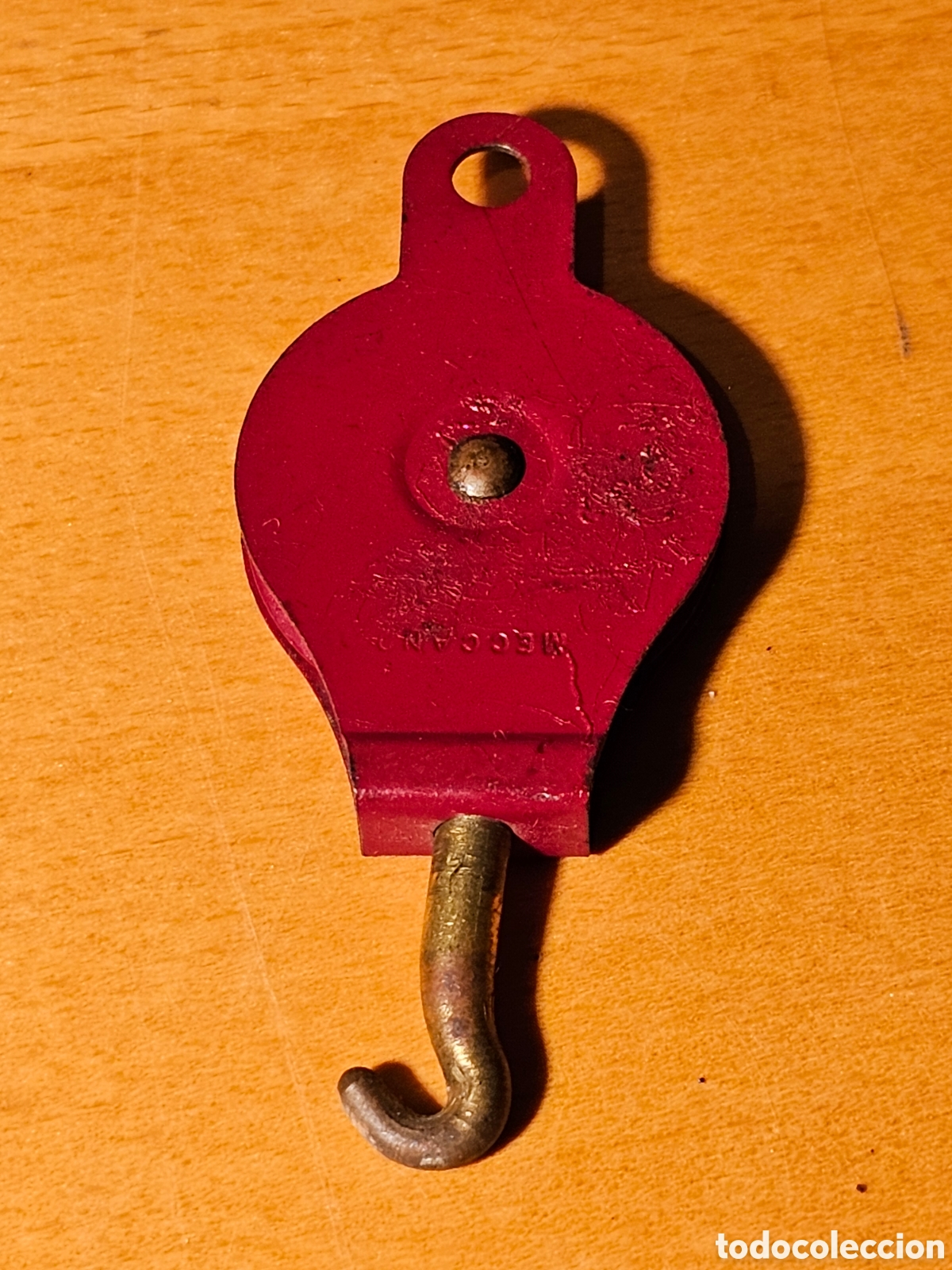 Juegos construcci&oacute;n - Meccano: Polea simple original estampada Meccano. Pieza 151 - Foto 1