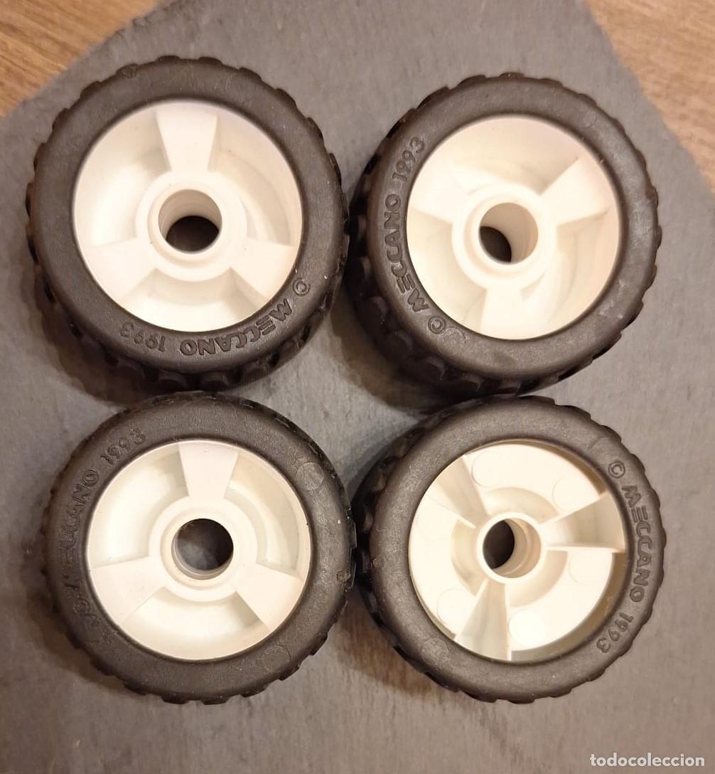 Juegos construcci&oacute;n - Meccano: Neum&aacute;ticos Ruedas Meccano - Foto 6
