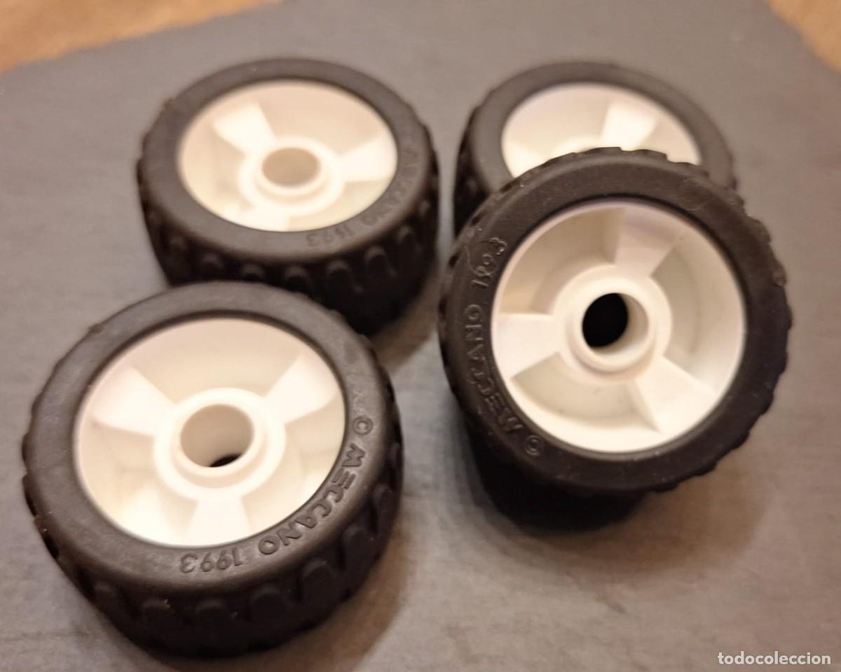 Juegos construcci&oacute;n - Meccano: Neum&aacute;ticos Ruedas Meccano - Foto 1