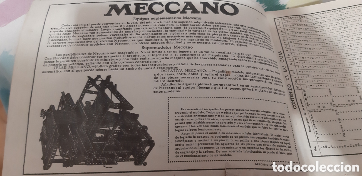 Juegos construcci&oacute;n - Meccano: Meccano libro instrucciones equipos 0 a 3 - Foto 3