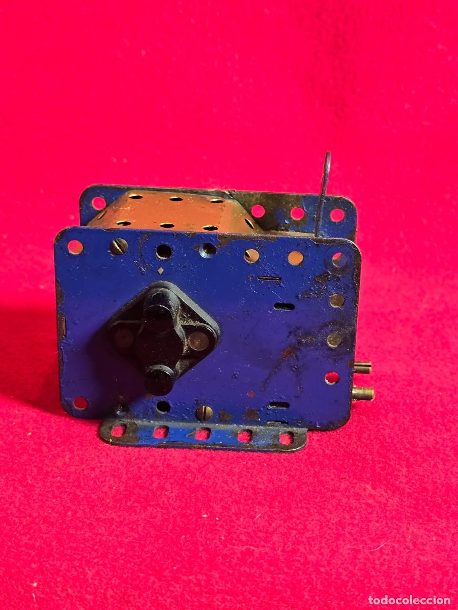 Juegos construcci&oacute;n - Meccano: ANTIGUO MOTOR MECCANO FUNCIONA - Foto 2