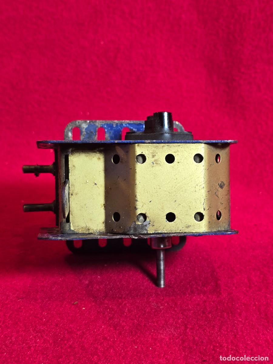 Juegos construcci&oacute;n - Meccano: ANTIGUO MOTOR MECCANO FUNCIONA - Foto 5