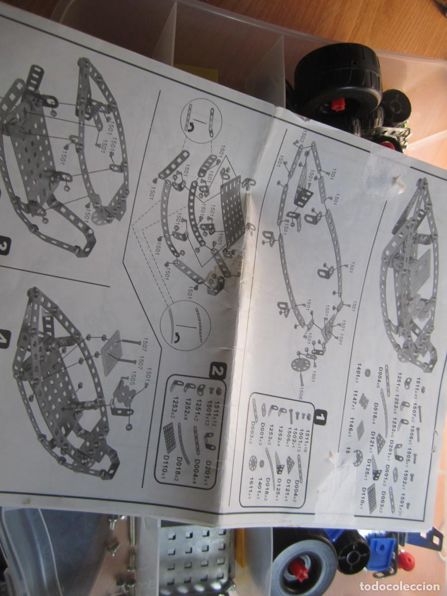 Juegos construcci&oacute;n - Meccano: lote mecano no completo - Foto 2