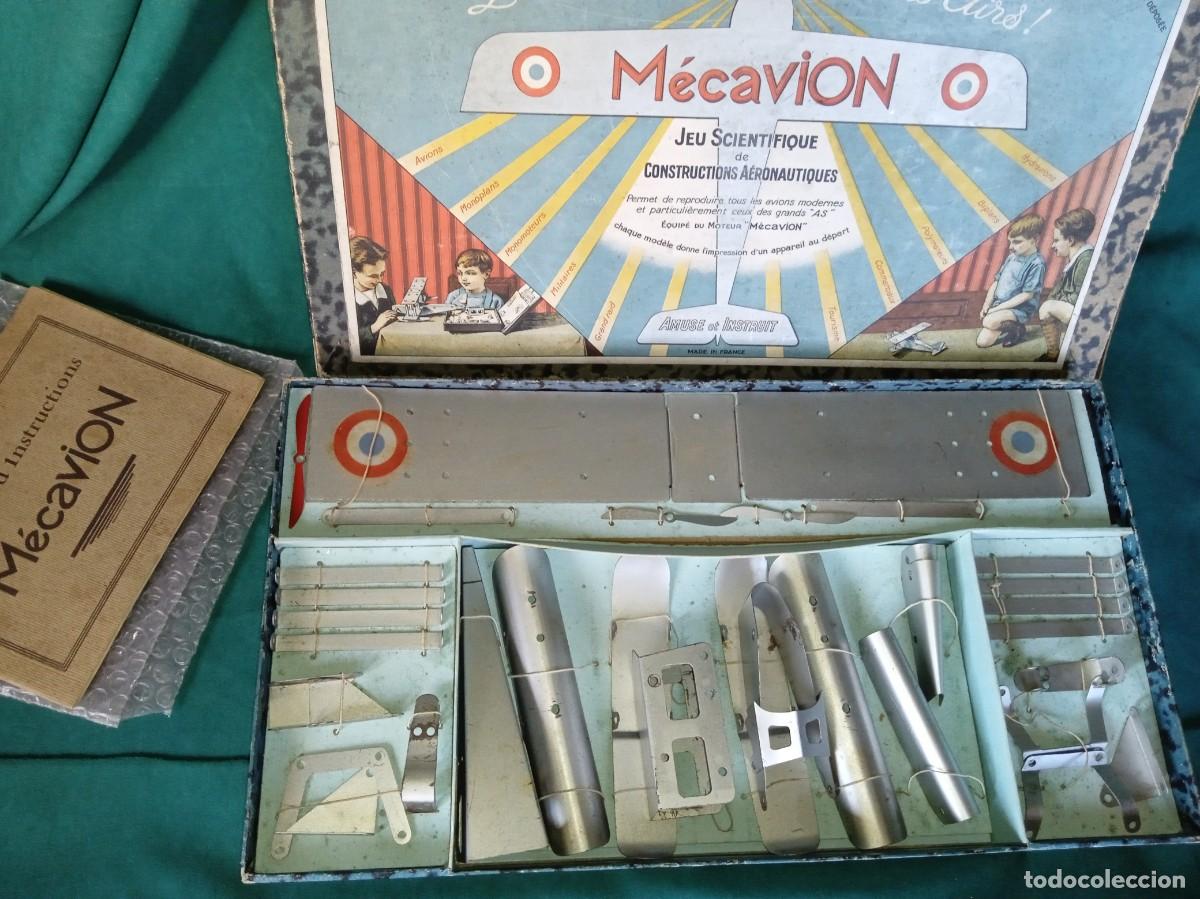 Juegos construcci&oacute;n - Meccano: Construcciones Avi&oacute;n Hojalata : MECAVION.